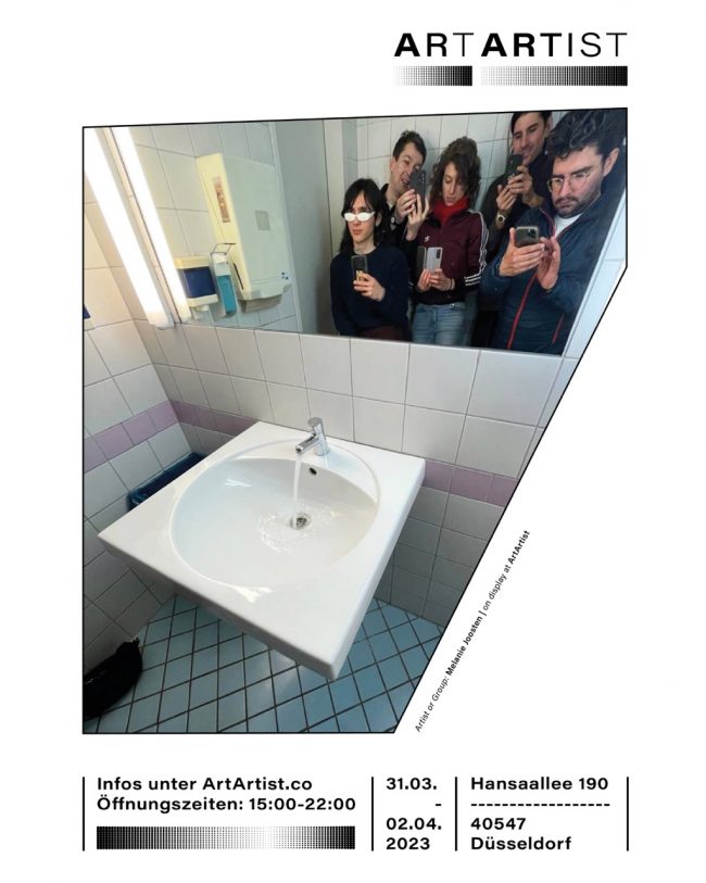 Groupshow “SCHAM” with Emma Schmieding, Erotico Inestable, Sebastian Mejia, Domingo Chaves, 31.03 – 02.04.2023