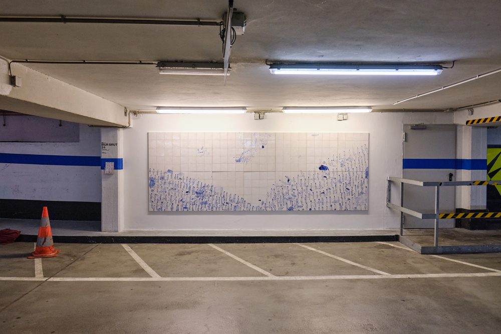 MURBRUT24, Catch me off guard, Parkhaus Kunsthalle Düsseldorf, 30.6 – 25.09.2022 Foto: DanielSenzek