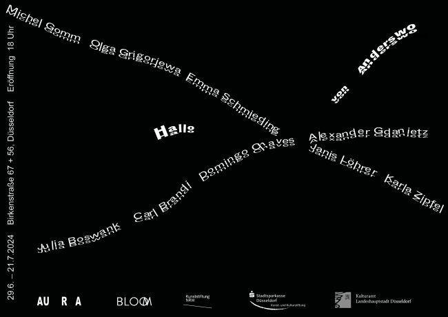 Hallo von Anderswo, 29.6 – 21.7.2024
