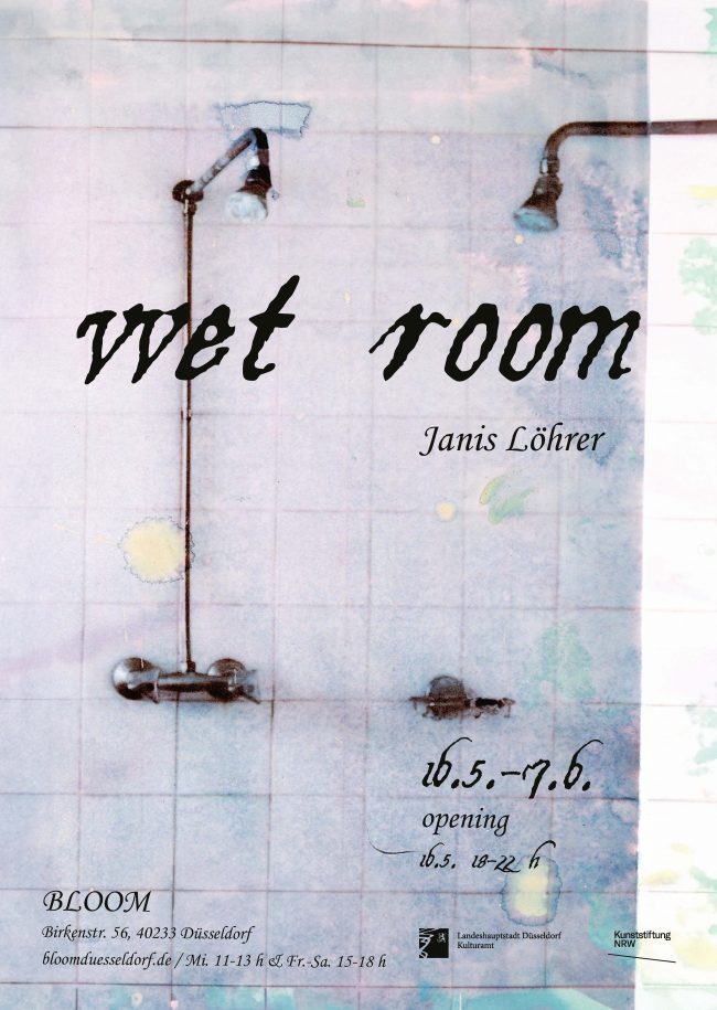 Solo exhibition, opening 16.5. 18:00 Birkenstr. 56, 40233 Düsseldorf