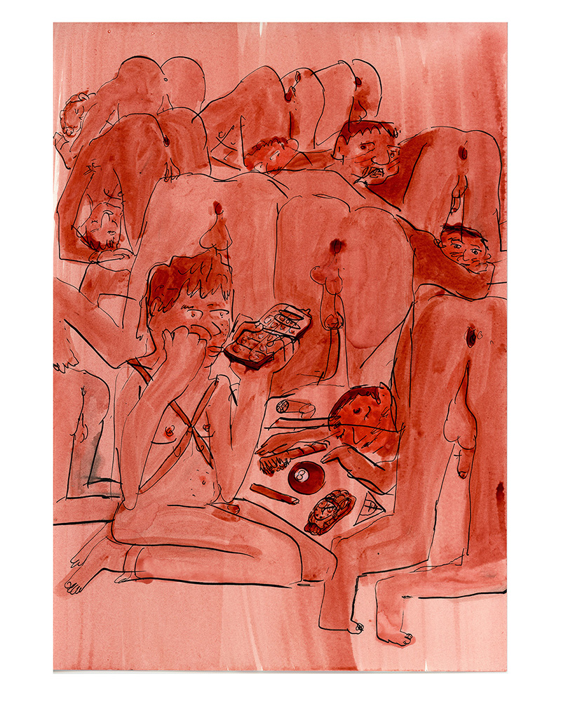 Playtime (Sauna), Auflage 30 + 3 AP, Archivprint auf Hahnemühle Fine Art Paper